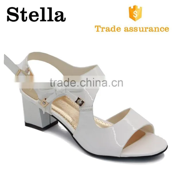 Elegent Office Lady Low Heel Sandals