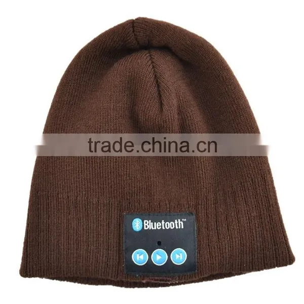 Washable Winter Men Women Hat Running Cap With Bluetooth Stereo Headphones Mic Hands Free Rechargeable Battery for Mobile Phones photo-3