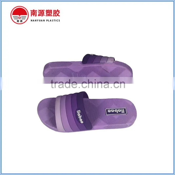 PVC Rainbow Strap Fashion Slipper for Lady photo-3