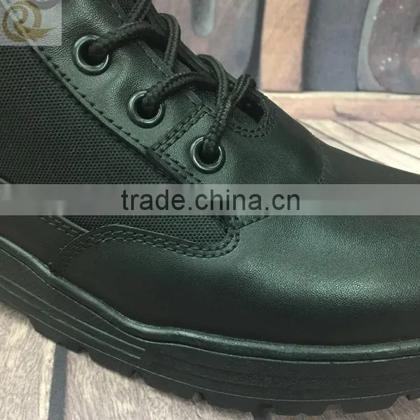 New Design Black Military Tactical Boots Soldiers Shoes photo-2