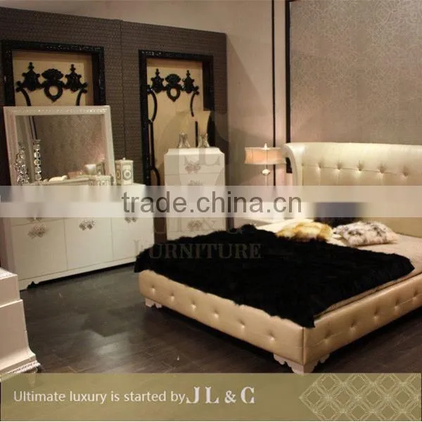 Favorites Compare Wooden European Style Dresser Drawer Brass Knobs in Bedroom From JL&C Furniture photo-5