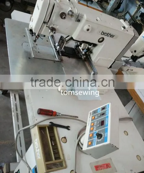 Original Japan Brother BAS 326L Used Electronic Programmable Pattern Industrial Sewing Machine,reconditioned photo-4