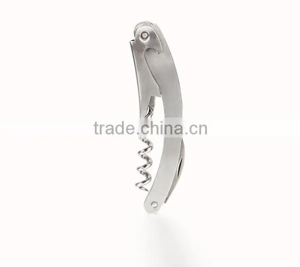 Bar Tools Wine Bottle Opener Wine Corkscrew Metal Stainless Steel Waiter's Wine Opener With Knife photo-3