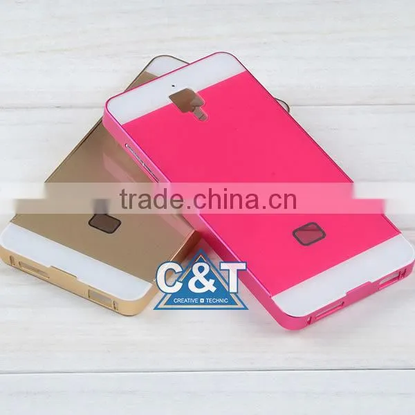 C&T Luxury Ultra Thin Aluminum Metal Frame Back Cover Case for Xiaomi Mi4 M4 photo-6