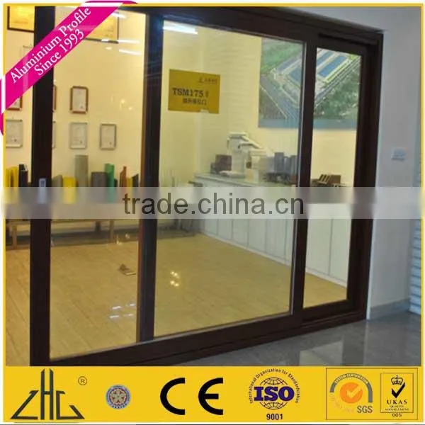 China Gold Supplier ZHL Zhonglian Aluminum Profile for Door, Wood Grain Aluminum Interior Door Profile Made in Foshan, photo-3