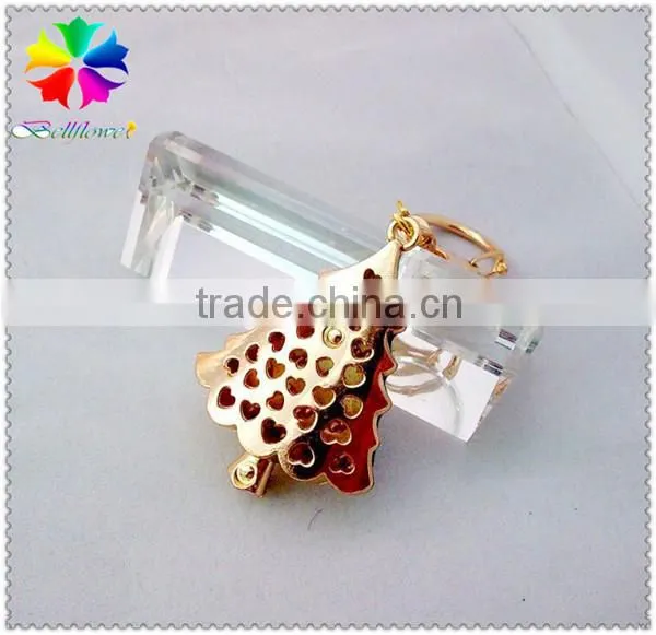 Pretty Fashion Christmas Tree for 3D Shape Keychain,Zinc Alloy 3D Shape Keychain,keychain for 3D Shape Colorful Matel photo-6