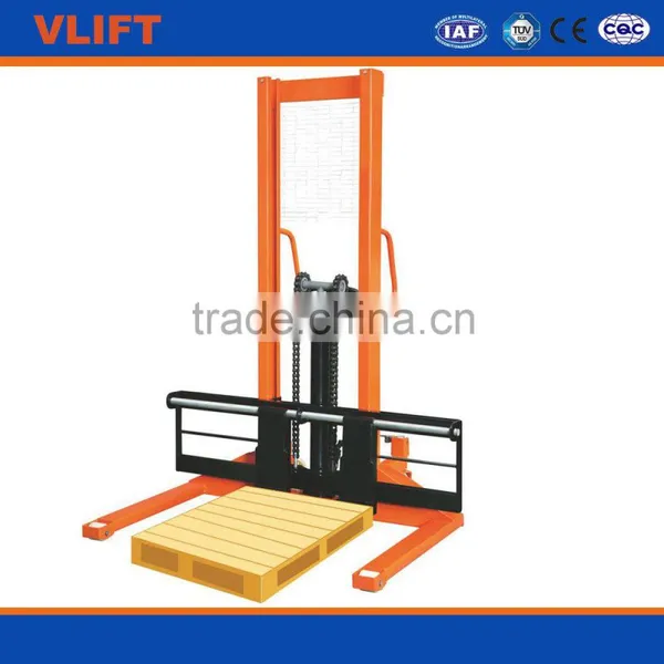 1 Ton Manual Stacker With Stradle Legs