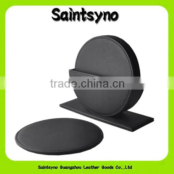 13002 Elegant and Grace Cup Leather Coaster photo-6