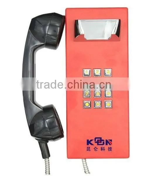 Anti-vandal Gsm Telephone Set Knzd-14 Public SIM Card Phone for Bank Metro With Competitive Price photo-5