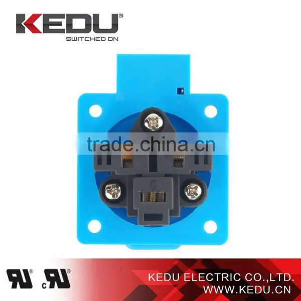 KEDU Hot Sale American Socket 15A 125V 2P+PE photo-3