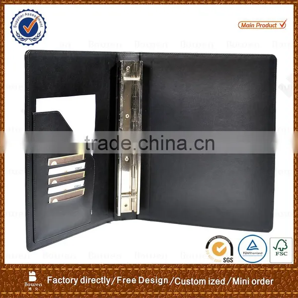 A4 PU Soft Cover File Folder/3 Pipe Binder Folder photo-2