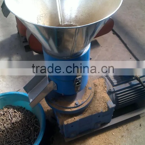 High Quality Flat Die SKJ 200 kg Wood Pellet Machine Biomass Pellet Machine