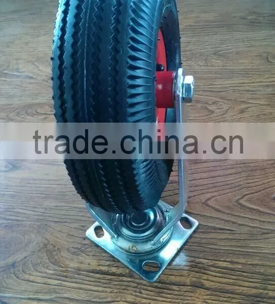 Qingdao High Quality Small Rubber Caster Wheels 4.10/3.50-4