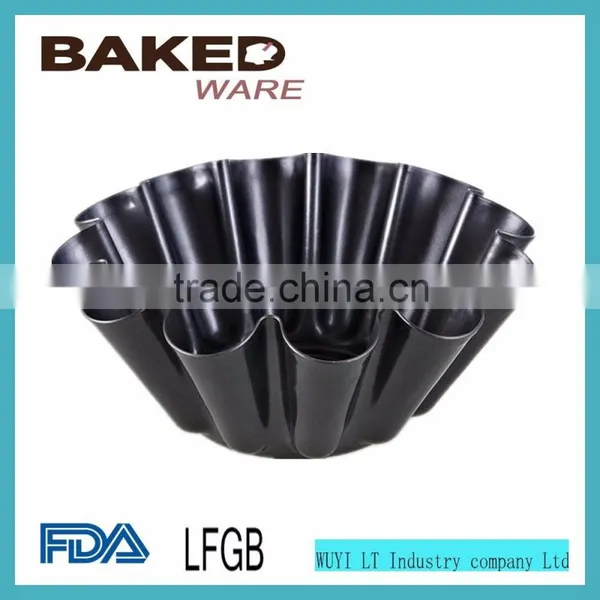 Non Stick Cake Pan Cabon Steel Flower Shape Round Baking Tray Cake Mold photo-2