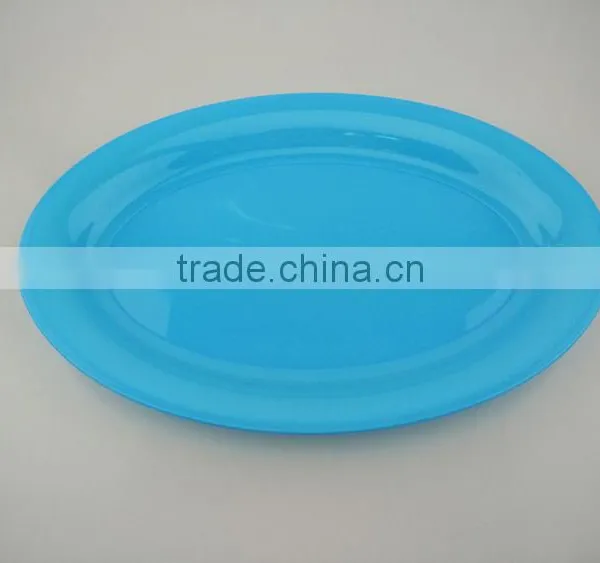 Oval Shape Plastic Plate For BBQ photo-3