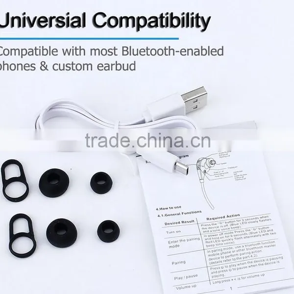 Wireless Bluetooth Headset, Bluetooth Earbuds Headphone Noise Cancellation With Microphone Colorful Box for IPhone, Android photo-5