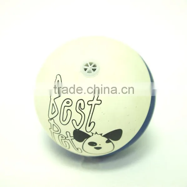Hot Sale Hollow Rubber Pet Ball ,dog Ball With Whistle photo-2