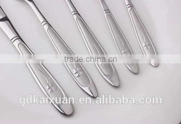 Delicate Clover Sign Stainless Steel Flatware Set KX-S020 photo-3