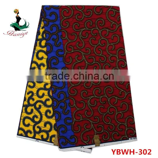Best Quanlity Hollandais Wax Print Fabric African Sale for Dress YBWH277 photo-5