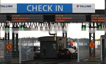 2016 VMS-COLOR Outdoor Variable Message Signs Mobile Led Screen Board Dynamic Message Signs Display photo-3