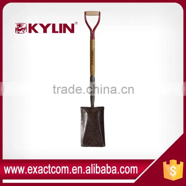 Wooden Handle Types Of Spade Shovel photo-2