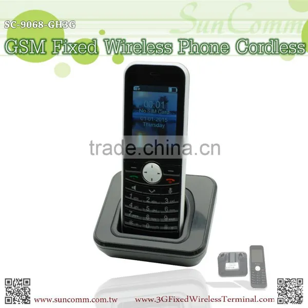 SC-9068-GH3G WCDMA GSM Handset Cordless Phone With Bluetooth, Dock Power Charger,Color TFT LCD Display photo-5