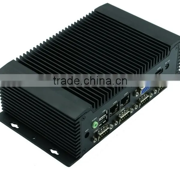 Atom N2600/N2800 Dual Core CPU Industrial pc Embedded 12V Mini PC photo-4