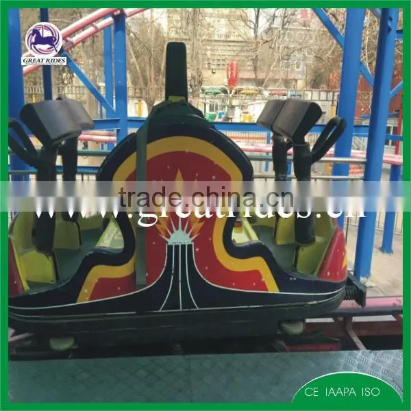 5 Cars 20 Seats Large Spinning Roller Coaster photo-6