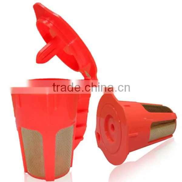 Customized Color Stainless Steel Mesh Basket Filter Coffee K-carafe