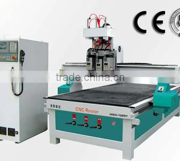 WER Three-process Woodworking CNC Router photo-2