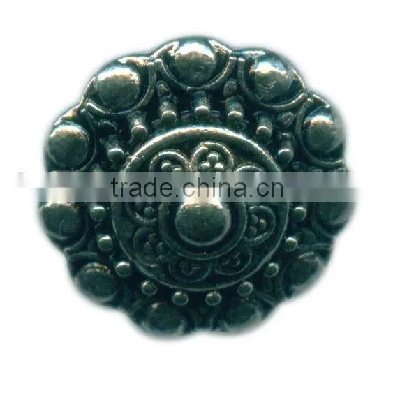 Antique Silver Button