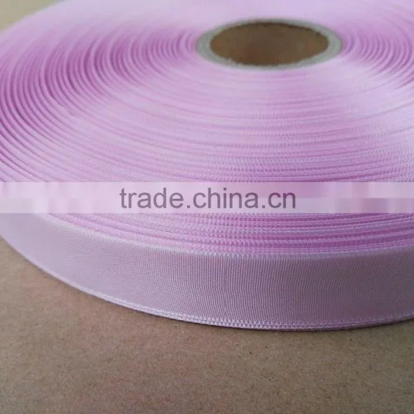 High Quality Ribbon for Clothing Labels, 100% Polyester Plain Woven Satin Ribbon photo-2