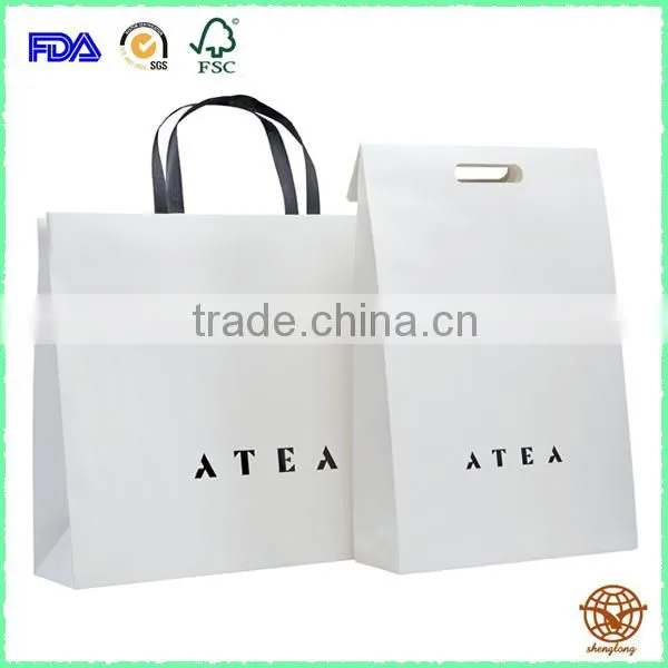 Fast Delivery Custom Printed Shopping Paper Bag With Rope Handle photo-2
