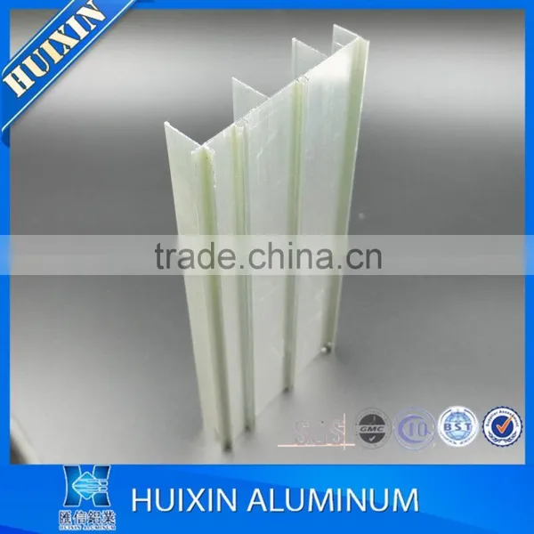 International Standard Silver Aluminum Sliding Window Track Price of Anodized photo-5