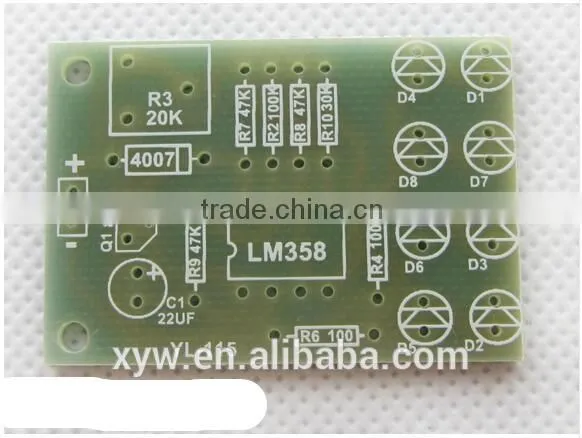 Blue Led 5MM Light LM358 Breathing Lamp Parts Kit Electronics DIY Interesting Product Suite photo-2