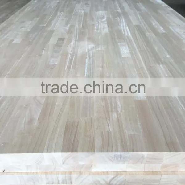 Rubber Wood Finger Joint Board for Europe Market/rubber Wood Panel photo-4