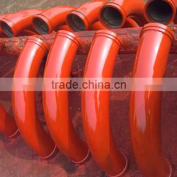 DN 125 R275 90D Concrete Pump Cast Steel Elbow photo-6