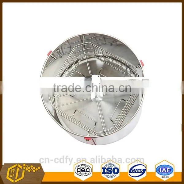 the High Quanlity 4 Frame Manual Honey Extractor Best Quality photo-2