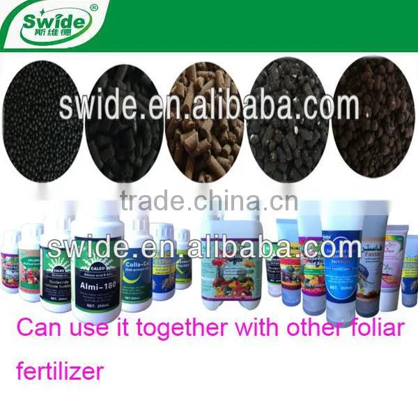 100% Water Soluble High Quality Seaweed Extract Fertilizer Powder/Flake photo-3