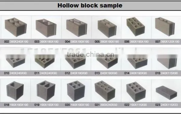 Cement and Concrete Product of Block/brick Making Machine photo-5