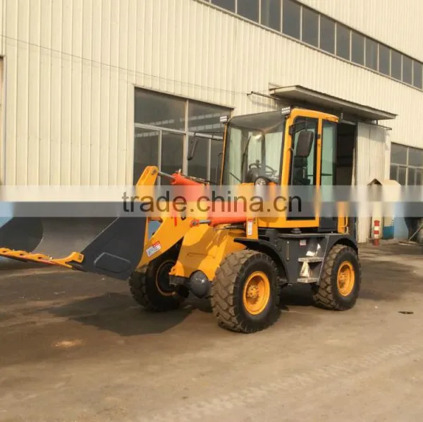 Top Sale 1200kg Small Front End Loader With Quick Hitch and Other Attachment photo-2