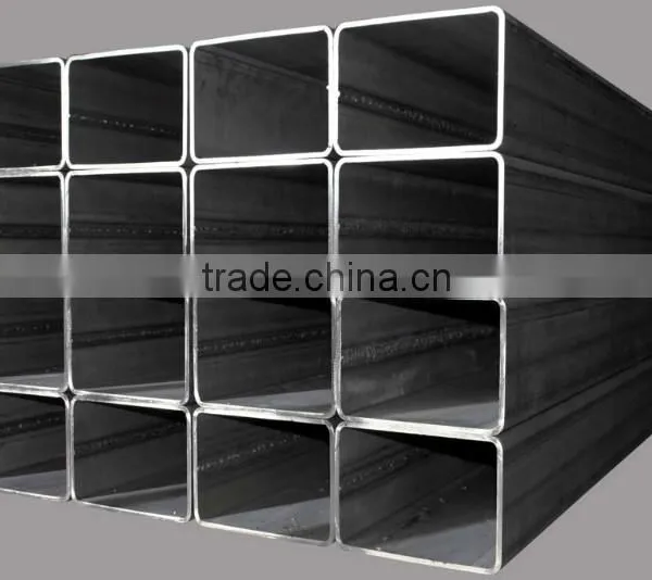 building material carbon welded/black steel pipe square rectangular pipe