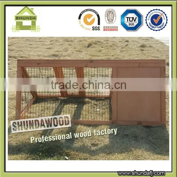 Luxury Small Wooden Rabbit Hutch photo-3