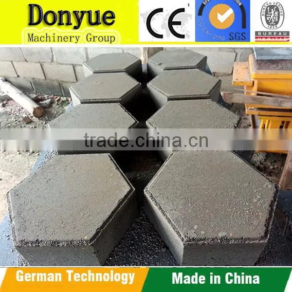 German QT4-15 no Manual Color Paving Interlock Brick Block Making Machine for Best Sale photo-6