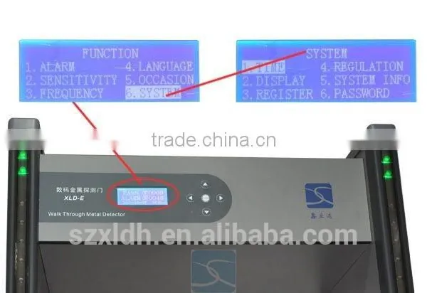 Computer Network Walk Through Gate Door Frame Metal Detector XLD-E photo-2