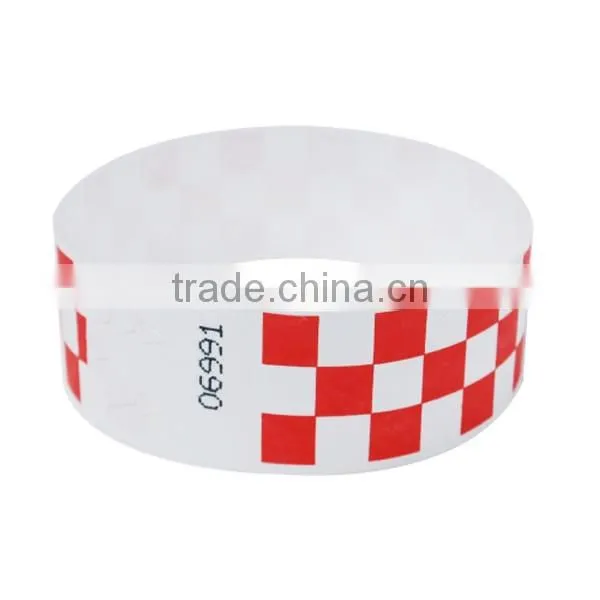 Soft RFID Programmable Paper Wristband for Events Tickets photo-3
