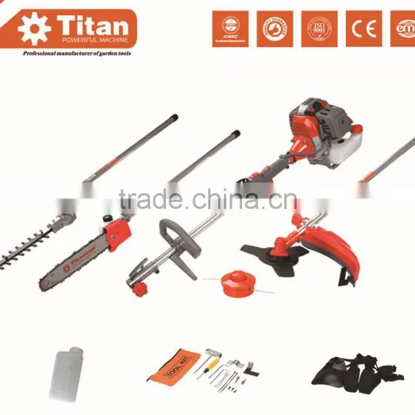 52 cc Multi Function Cutter Petrol Chainsaw,Strimmer,Hedge Trimmer,Extension 4 In1