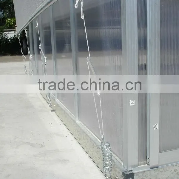 Latest 6mm Polycarbonate Sheet Aluminium Greenhouse HX66125-5 photo-4