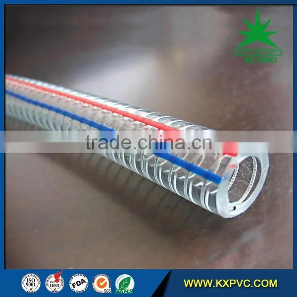 Reinforced and Flexible ROHS/FDA Certification Flexible Spiral Steel Pipe photo-4