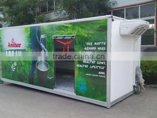 Shiny Finish Dry Cargo Truck Body PanelIsolated Truck Body/ CKD Truck Body Panel photo-2